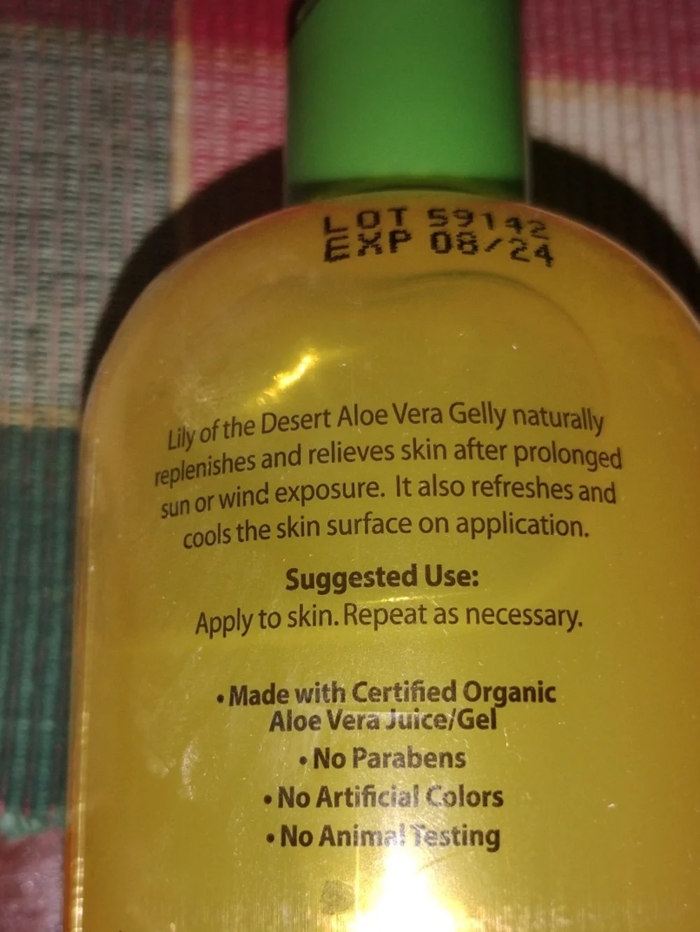 Lily Of The Desert Gel